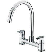 Bristan QST DSM C Quest Surface-Mounted Deck Sink Mixer Kitchen Tap Chrome (93711)