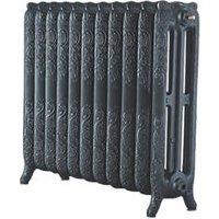 Arroll 760mm x 914mm 5405BTU Pewter Cast Iron 3 Column Radiator (9379P)