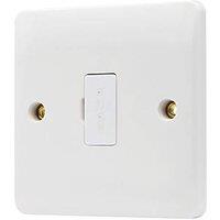 Vimark Pro 13A Unswitched Fused Spur White (937PV)