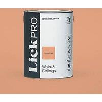 LickPro Max+ 5Ltr Orange 05 Eggshell Emulsion Paint (938JX)