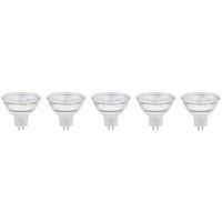 LAP GU5.3 MR16 LED Light Bulb 345lm 3.4W 5 Pack (939PP)