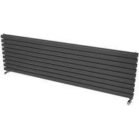 Ximax Fortuna 526mm x 1800mm 5707BTU Anthracite Horizontal Designer Radiator (939TR)