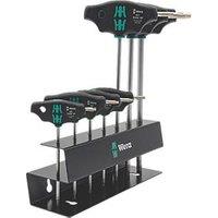 Wera 467/7 TORX HF Set 2 TX T-Handle Screwdriver Set 7 Pieces (939TX)