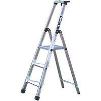 TB Davies Aluminium 1.26m 3 Step Platform Step Ladder (940PG)