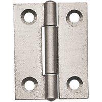 Self-Colour Fixed Pin Butt Hinges 50mm x 38mm 2 Pack (940PR)