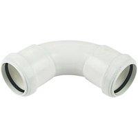 FloPlast Push-Fit Bend White 92.5 40mm (94192)
