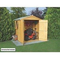 Shire Arran 6' x 6' (Nominal) Apex Shiplap T&G Timber Shed (94199)