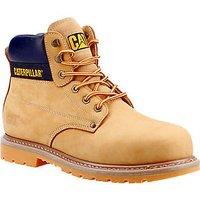 CAT Powerplant Size 12 Honey Water-Resistant Steel Toe Cap Safety Boots (942PR)