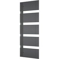 Ximax Watson Open 1675mm x 600mm 2689BTU Anthracite Vertical Towel Radiator (942YE)