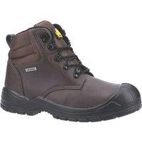 Amblers 241 Size 10.5 Brown Waterproof Steel Toe Cap Safety Boots (943TV)