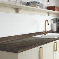 Wilsonart Noyer Flamme Upstand 3000mm x 70mm x 12mm (943YR)