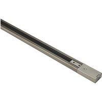 Knightsbridge 1-Circuit Lighting Track 1m Satin Nickel (944GE)