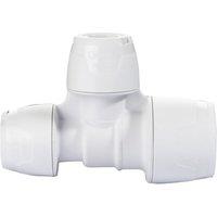 Hep2O Plastic Push-Fit Reducing Keyless Tee 15mm x 10mm x 10mm (944RE)
