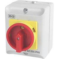 British General CPRSD425 25A 4-Pole Rotary Isolator Switch NO (9452R)