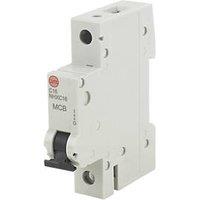 Wylex 16A SP C Curve MCB (94594)