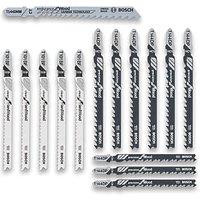 Bosch 2.607.011.436 Wood Jigsaw Blade Set 15 Pieces (945KR)