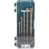 Makita Straight Shank Masonry Drill Bit Set 5 Pieces (945XP)