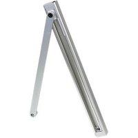 Fire Rated Overhead Slide Arm & Channel Silver (94693)