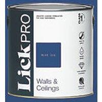 LickPro Max+ 2.5Ltr Blue 111 Eggshell Emulsion Paint (947JY)