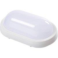 LAP Outdoor Oval LED Bulkhead White 8W 900lm (947PP)