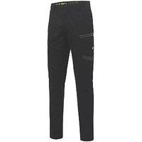 Hard Yakka Raptor Active Work Trousers Black 42" W 32" L (947RV)