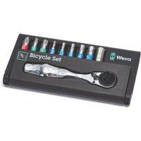 Wera Bicycle 9 Interchangeable Ratchet Screwdriver Set 10 Pieces (947XX)