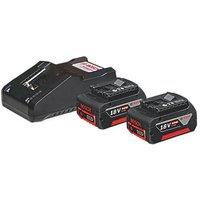 Bosch 18V 4.0Ah Li-Ion Coolpack Battery Starter Set 3 Pieces (948HY)