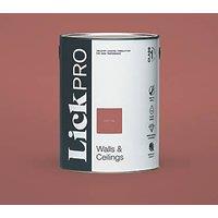 LickPro Max+ 5Ltr Red 04 Matt Emulsion Paint (948JY)