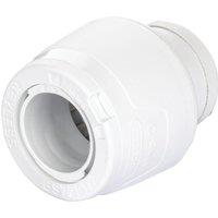 Hep2O Plastic Push-Fit Keyless Stop End 15mm (948RE)