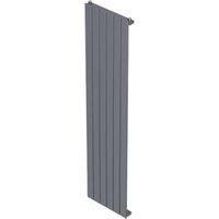 Flomasta 1800mm x 578mm 4019BTU Silver Vertical Designer Radiator (9496D)