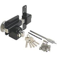 GateMate Black Euro Profile Long Throw Lock 85mm (950HX)