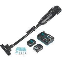 Makita CL002GD206 40V 2 x 2.5Ah Li-Ion XGT Brushless Cordless 4-Speed Vacuum Cleaner (950RF)