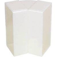 Manrose Rectangular 45 Vertical Bend White 100mm (95167)