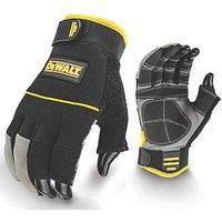 DeWalt DPG24L 3-Finger Framers Gloves Black/Yellow Large (95174)