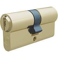 Smith & Locke 6-Pin Cylinder Lock 45-45 (90mm) Brass (951PX)