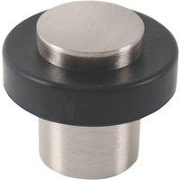 Smith & Locke Cylindrical Door Stop 50 x 43.5mm Satin Nickel (951TL)