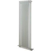 Ximax Espacio 1800mm x 550mm 4553BTU White Vertical Designer Radiator (95266)