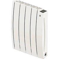 Acova Taiga 500W Electric Aluminium Horizontal Radiator 575mm x 429mm White 1706BTU (953GA)