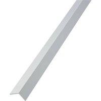 Rothley White Plastic Angle 1m x 20mm x 25mm (953JP)