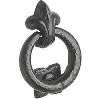 Hardware Solutions Door Knocker Ring Black 26mm x 146mm (953KK)