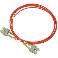 Labgear Duplex Multi Mode Orange SC- SC OM2 LSZH Fibre Optic Cable 3m (953KM)