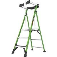 Little Giant Fibreglass 1.73m 3 Step Platform Step Ladder (953RM)