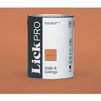LickPro Max+ 5Ltr Orange 04 Matt Emulsion Paint (954JX)