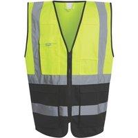Regatta Pro Executive Hi-Vis Vest Yellow/Black 3X Large 50 Chest (954VF)
