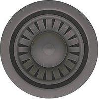 ETAL Sink Strainer Waste without Overflow Gun Metal 90mm (954XR)