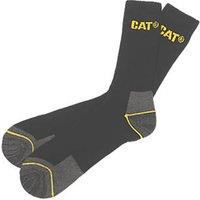 CAT Work Boot Socks Black 6-11 3 Pairs (95535)