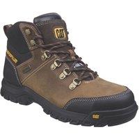 CAT Framework Size 7 Brown Waterproof Steel Toe Cap Safety Boots (955GV)
