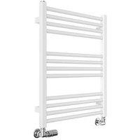 Terma 660mm x 500mm 985BTU White Flat Designer Towel Radiator (955RH)