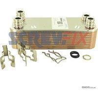 Vaillant 065153 20-Plate DHW Heat Exchanger (955TH)