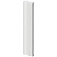 DeLonghi 1800mm x 394mm 4750BTU Traffic White Vertical 4 Column Radiator (955XX)
